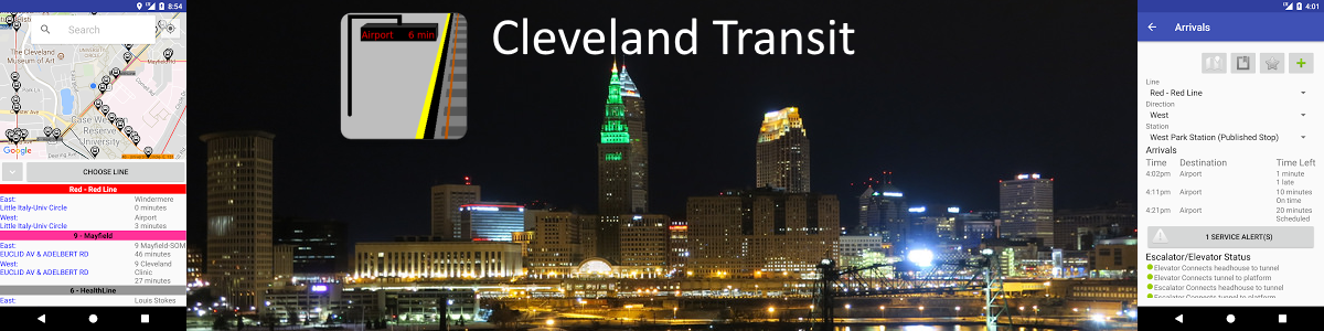 Easily navigate Cleveland's public transportation.